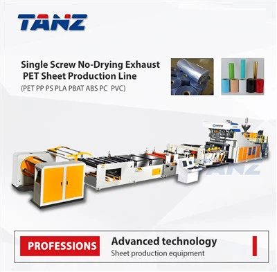 Машина за екструзију листова са једним завртњем